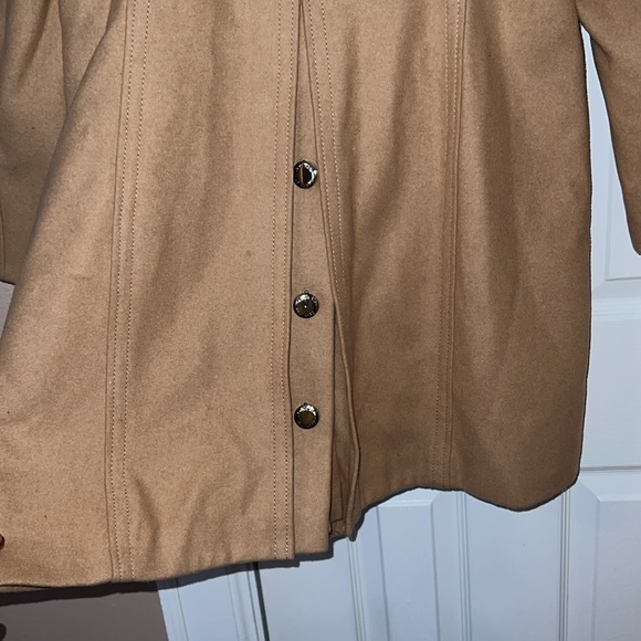 Calvin Klein Classic Single Breasted Wool Coat - Picture 6 of 9